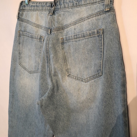 BP button fly extra high rise mom jeans sz28 - Picture 7 of 10